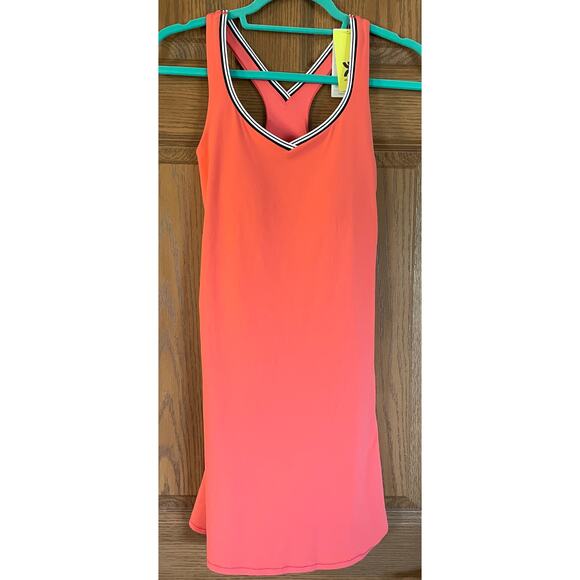 All in Motion size XS skort dress Coral with Black and White trim .. - Picture 1 of 2